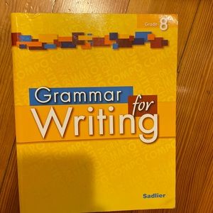 Grammar for writing grade 8